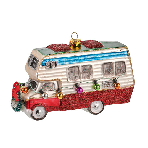 Décoration de sapin camping-car
