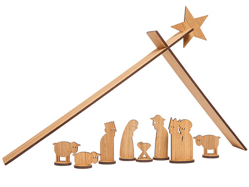 Crèche de Noël Simply Christmas 