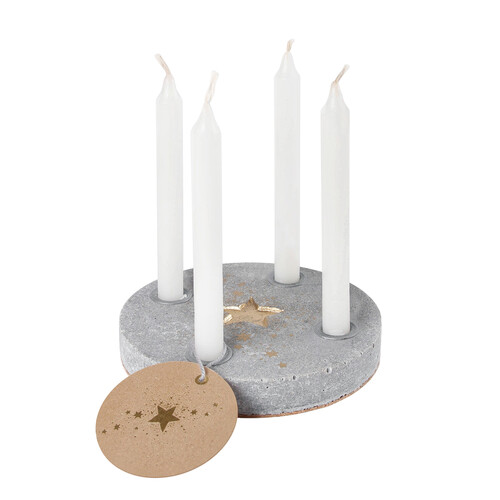 Couronne lumineuse d’hiver Étoile / poussière d’étoiles