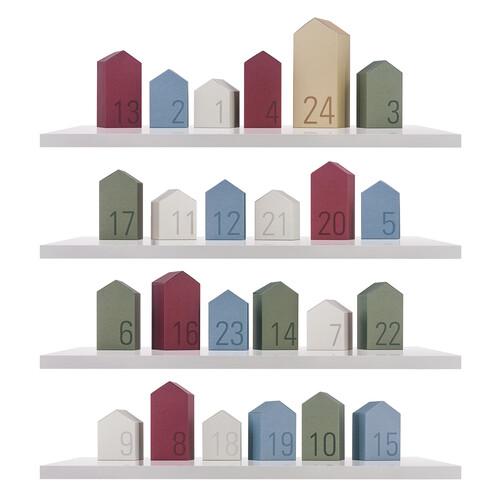 Adventskalender Dorf 