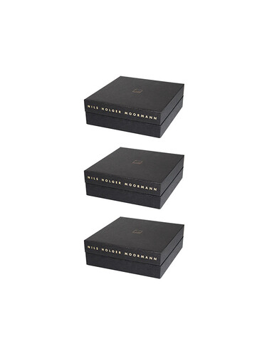 Archivbox für FNP Regal, 3-er Set 3-er Set klein | schwarz