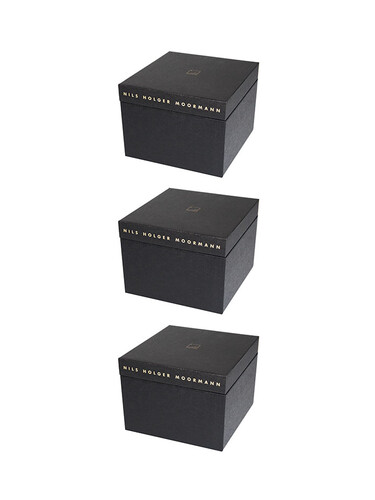 Archivbox für FNP Regal, 3-er Set 3-er Set mittel | schwarz