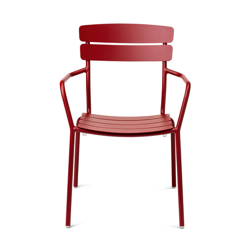 Roundhill Furniture Bally Stuhl – übergroßer Sitz, Graues Leder, Modernes Design