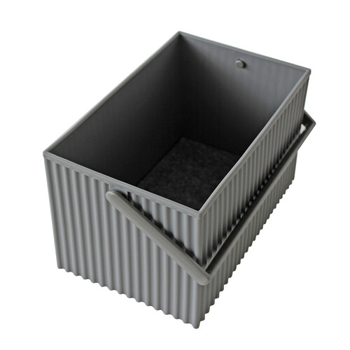 Aufbewahrungsbox Omnioffre M | grau/anthrazit