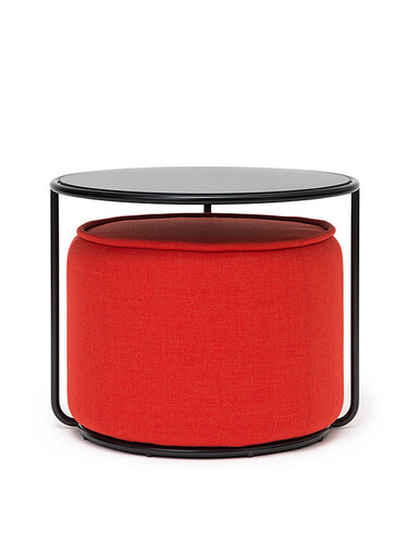 Beistelltisch mit Hocker Tom 