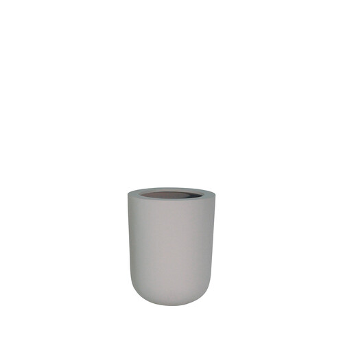 Blumentopf Stonefiber Pot „Der Bottich“ H 44 cm, Ø 34 cm | grau