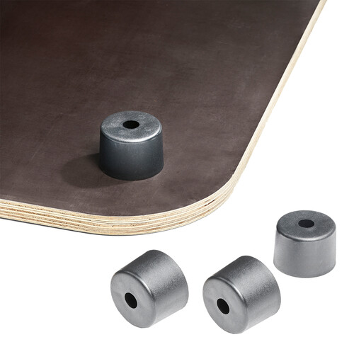 Bodenplatte Grow für 1-Sitzer Chaiselongue Element | braun