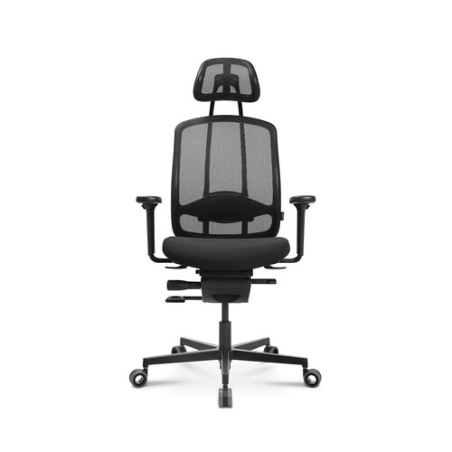 Bürodrehstuhl AluMedic Black Edition 
