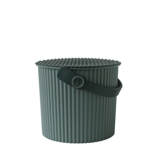 Eimer mit Deckel Omnioutil 4 Liter | hellgrün/dunkelgrün