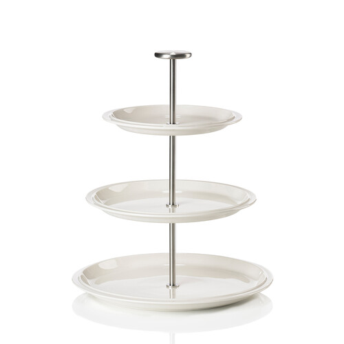 Etagere mit 3 Etagen Eau mit 3 Etagen | weiß