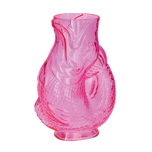 Fischvase Jacquard H 30 cm | pink