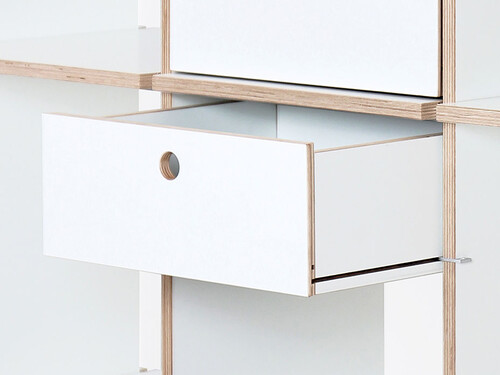 Schubbox H 13,6 cm H 13,6 cm | weiß