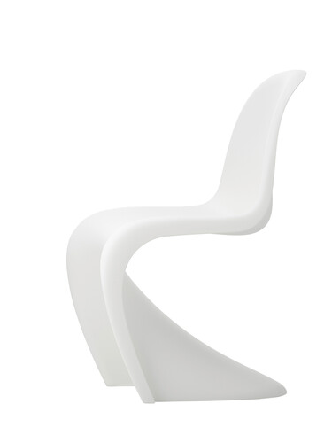 Freischwinger Panton Chair neue Sitzhöhe (44 cm) | weiß
