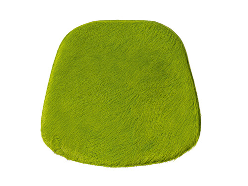 Sitzpad für Eames Plastic Armchair Kuhfell | grün, für Eames Plastic Armchair