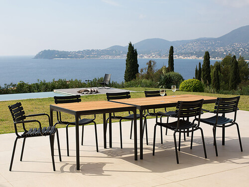 Outdoortisch Four B 160 cm | Gestell: schwarz