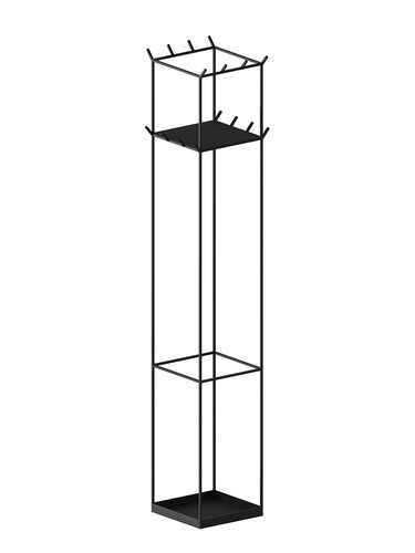Kleiderständer Slim Irony Kleiderständer | kupferschwarz, Sandeffekt