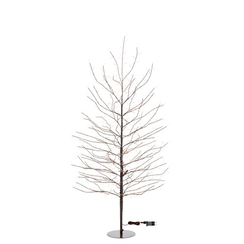 LED-Baum Tiglio H 170 cm, Ø 105 cm | braun