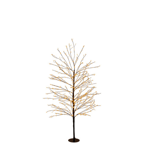 LED-Lichterbaum H 150 cm | schwarz