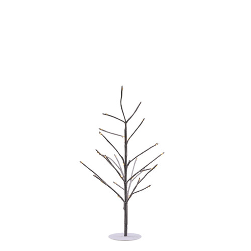 LED-Lichterbaum mit Fuß Kira Tree H 35 cm | dunkelbraun