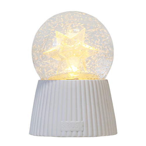 LED-Schneekugel Capella Star (Stern) 