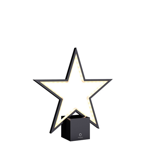 LED-Tischleuchte Lucy 2.0 H 33,5 cm | schwarz