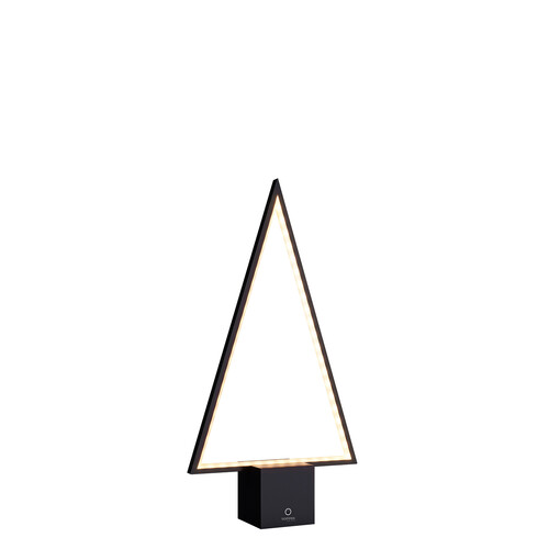 LED-Tischleuchte Pine 2.0 H 47 cm | schwarz