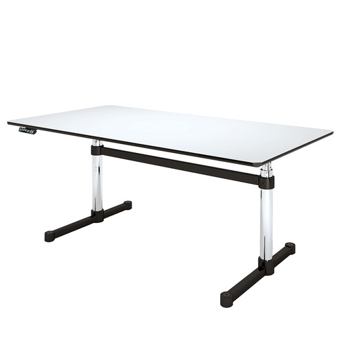 Schreibtisch USM Kitos, höhenverstellbar 