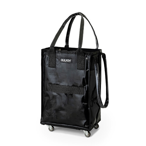 Shopper mit Rollen, small Hulken Bag B 36 x T 23 cm | schwarz