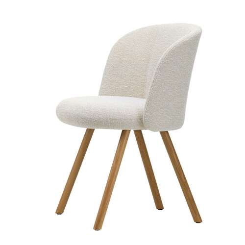 Stuhl Mikado Side Chair Side Chair | Eiche, elfenbein/perle