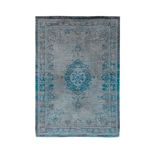 Teppich Medallion 170 x 240 cm | Grey Turquoise