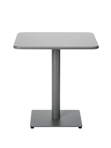 Tisch Casablanca quadratisch | grau