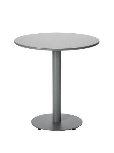 Tisch Casablanca rund | grau