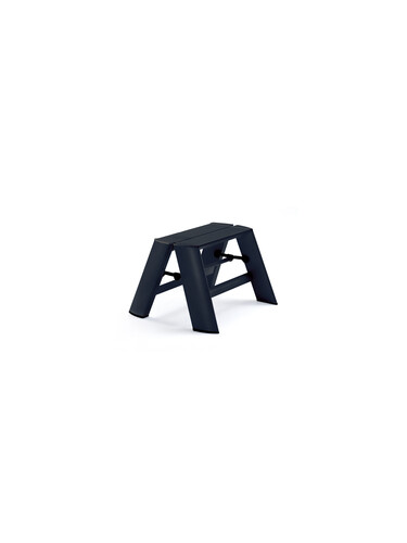 Tritthocker Lucano Tritthocker - 1 Stufe | Aluminium, schwarz