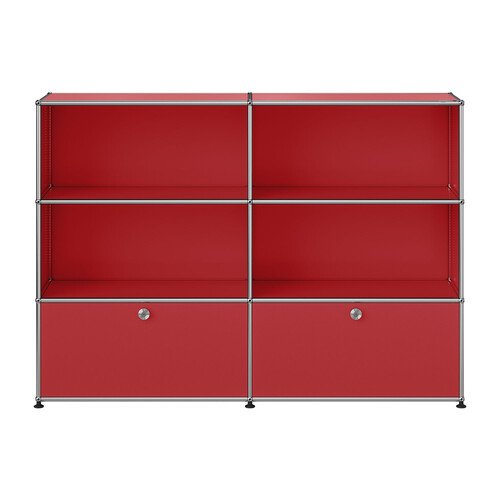 USM Haller Highboard M65 x | USM rubinrot