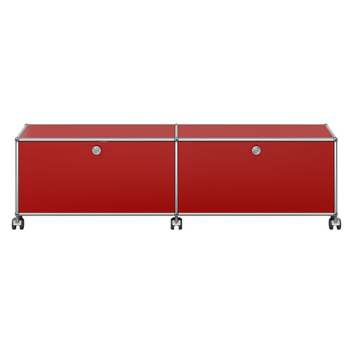 USM Haller Lowboard M61 x | USM rubinrot