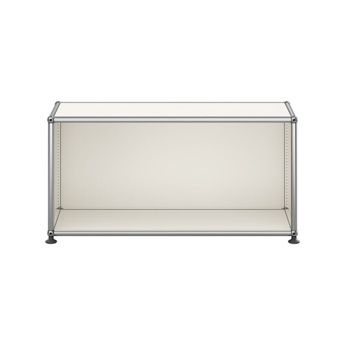 USM Haller Regal 1-fach hoch, Breite 78 cm, offen x | reinweiß