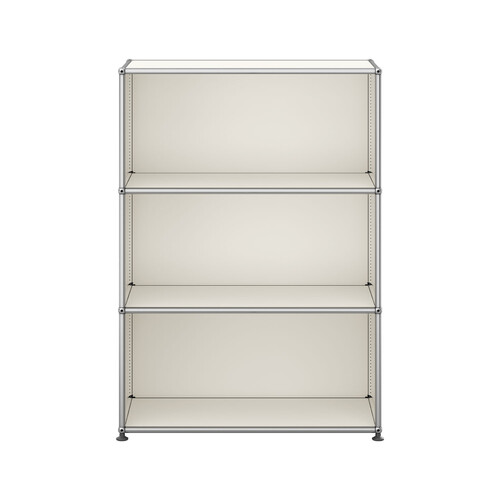 USM Haller Regal 3-fach hoch, Breite 78 cm, offen x | reinweiß
