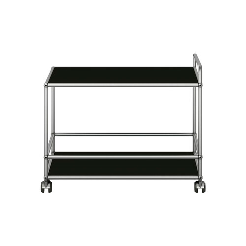 USM Haller Servierwagen x | graphitschwarz