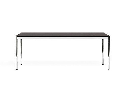 USM Schreibtisch 200 x 100 cm | Eiche schwarz furniert