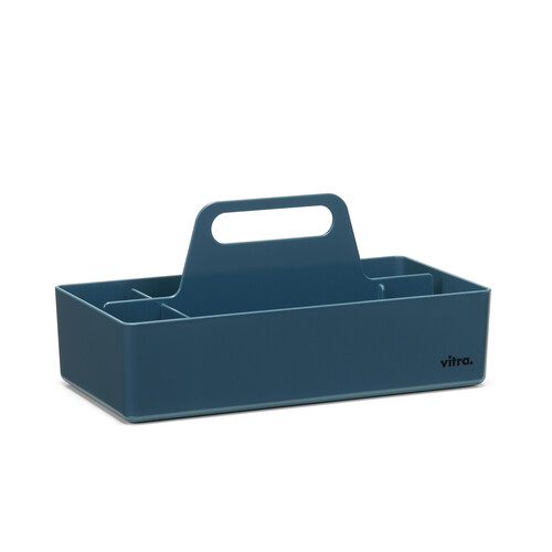 Utensilienbehälter Toolbox RE recycelter ABS Kunststoff | meerblau