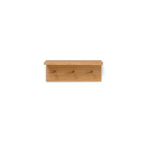 Wandgarderobe Place Rack 3 Haken | Eichenholz