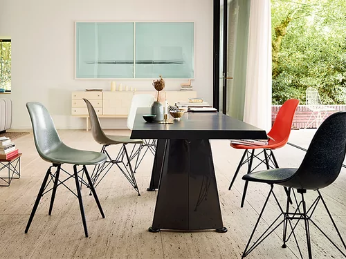 Eames fiberglass sales side chair dsw
