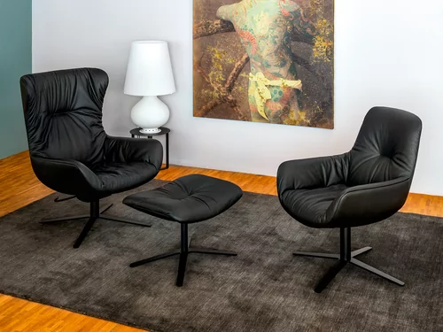Leya cocktail wingback best sale chair