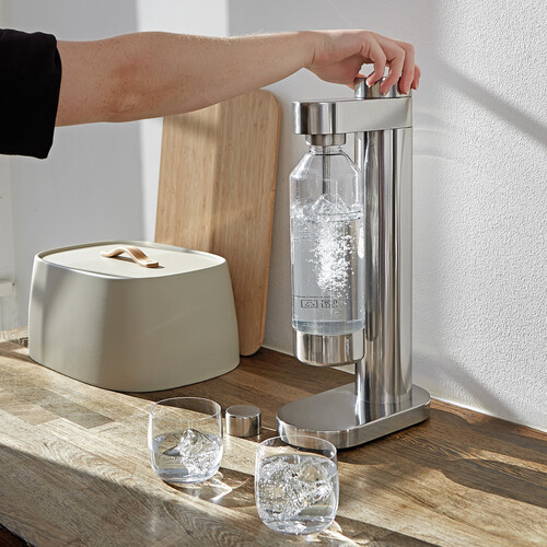 Stelton Bouteille Brus En Acier Inoxydable – Compatible Avec