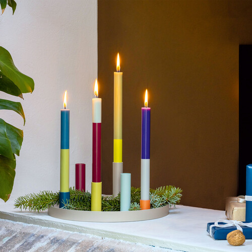 48 Zauberkerzen Mit Selenit-Haltern | 12 Farben Für Rituale & Meditation | Inklusive Kerzenhalter