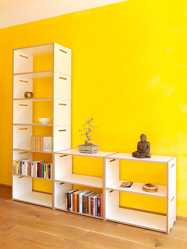 Tojo Étagère Modulaire De Base Blanc Au Meilleur Prix Sur