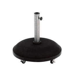 Sonnenschirmständer, Beton, mit Rollen 