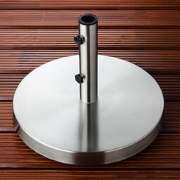 Sonnenschirmständer, Edelstahl 