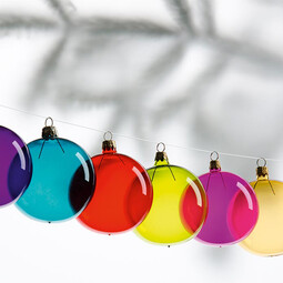 Weihnachtsschmuck Glaskugeln 