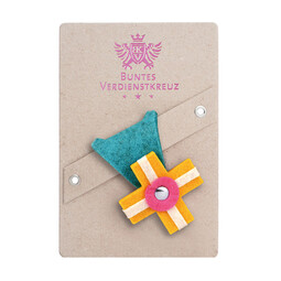 Anstecker Buntes Verdienstkreuz 